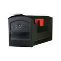 Solar Group Mailbox Roughneck Blk Sm GMB505B01